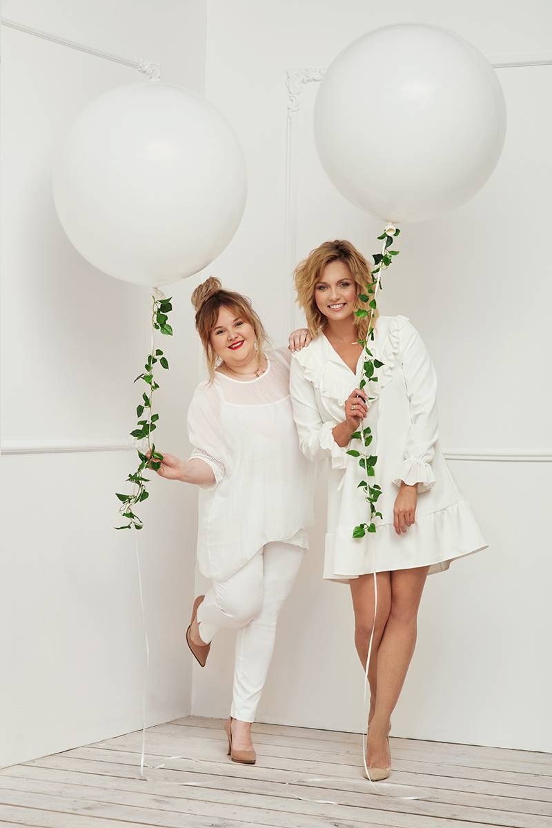 Ann & Kate Wedding Planners ze ślubnymi balonami